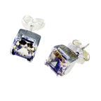 Citrine-Middle-Eastern-Olivia-Solitaire-Stud-Yellow-Sterling-Silver-Earring