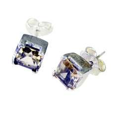 Citrine-Middle-Eastern-Olivia-Solitaire-Stud-Yellow-Sterling-Silver-Earring