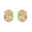 Citrine-Egyptian-Micaela-Solitaire-Stud-Yellow-Silver-Earring