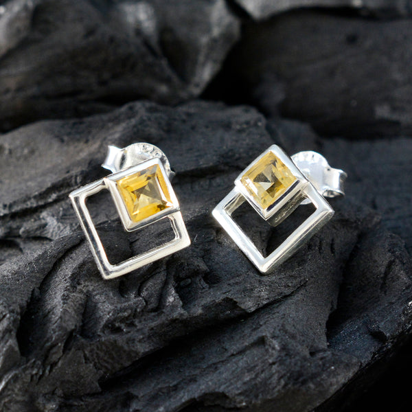 Citrine-Turkish-Agustina-Solitaire-Stud-Yellow-92.5-Silver-Earring