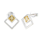 Citrine-Turkish-Agustina-Solitaire-Stud-Yellow-92.5-Silver-Earring
