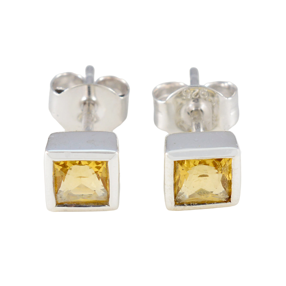 Citrine-German-Joaquina-Solitaire-Stud-Yellow-92.5-Silver-Earring