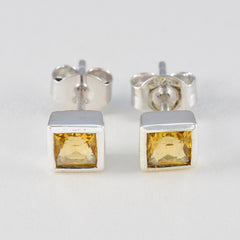 Citrine-German-Joaquina-Solitaire-Stud-Yellow-92.5-Silver-Earring