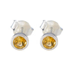 Citrine-American-Lourdes-Solitaire-Stud-Yellow-925-Silver-Earring