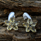 Citrine-Turkish-Natalia-multiple-Stud-Yellow-Sterling-Silver-Earring