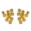Citrine-African-Giulia-multiple-Stud-Yellow-925-Sterling-Silver-Earring