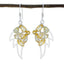 Citrine-American-Victoria-multiple-Dangle-Yellow-925-Silver-Earring