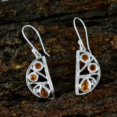 Citrine-Middle-Eastern-Audrey-multiple-Dangle-Yellow-92.5-Silver-Earring