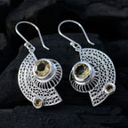 Citrine-Italian-Grace-multiple-Dangle-Yellow-92.5-Silver-Earring