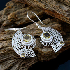 Citrine-Italian-Grace-multiple-Dangle-Yellow-92.5-Silver-Earring