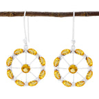 Citrine-Russian-Isabel-multiple-Dangle-Yellow-925-Sterling-Silver-Earring