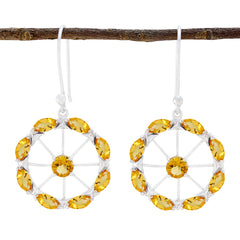 Citrine-Russian-Isabel-multiple-Dangle-Yellow-925-Sterling-Silver-Earring