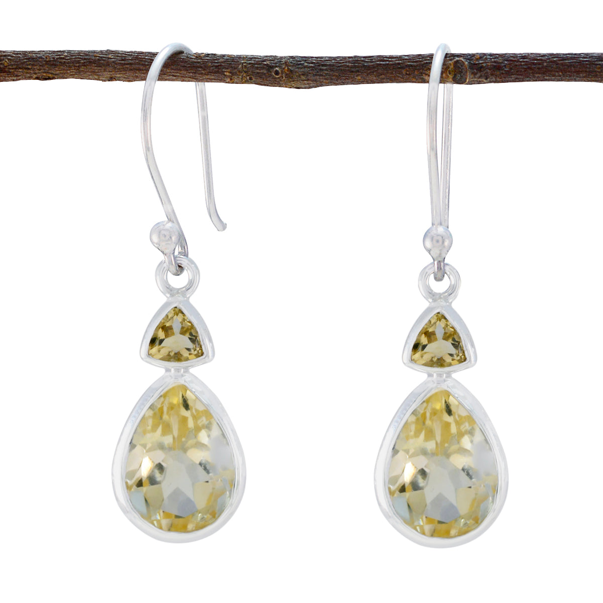 Citrin-Australian-Andrea-Toi-et-Moi-Dangle-Yellow-925-Sterling-Silber-Ohrring