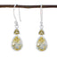 Citrine-Australian-Andrea-Toi-et-Moi-Dangle-Yellow-925-Sterling-Silver-Earring