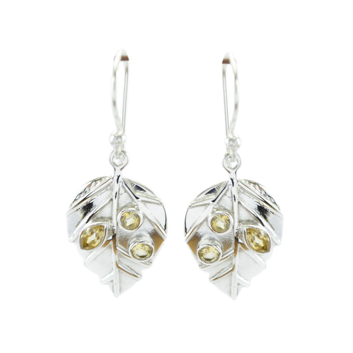 Citrine-Italian-Ella-multiple-Dangle-Yellow-925-Silver-Earring