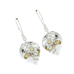 Citrine-Italian-Ella-multiple-Dangle-Yellow-925-Silver-Earring