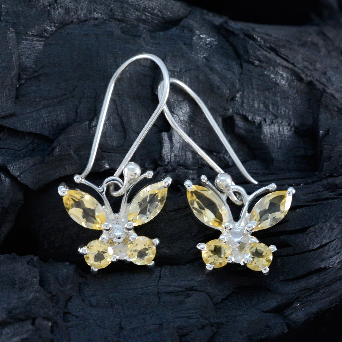 Citrine-Latin-American-Eva-multiple-Dangle-Yellow-Sterling-Silver-Earring