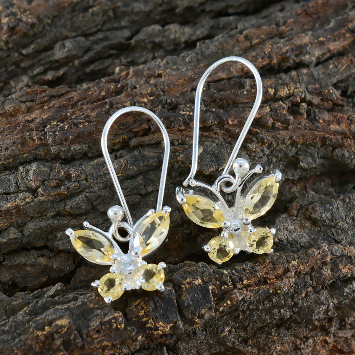Citrine-Latin-American-Eva-multiple-Dangle-Yellow-Sterling-Silver-Earring