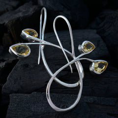 Citrine-Australian-Zoey-multiple-Dangle-Yellow-925-Sterling-Silver-Earring