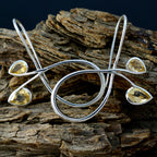 Citrine-Australian-Zoey-multiple-Dangle-Yellow-925-Sterling-Silver-Earring