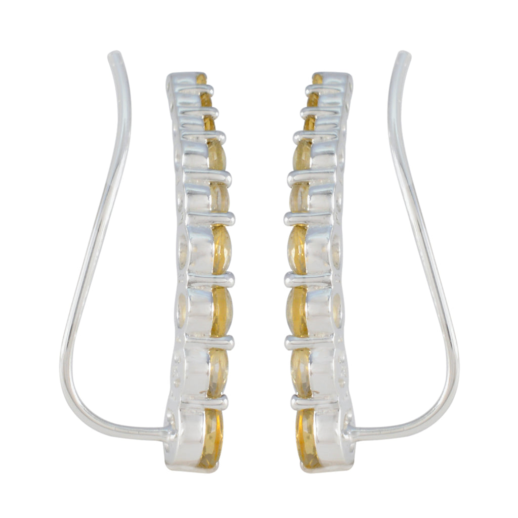 Citrine-Moroccan-Agustina-multiple-EarCuff-Yellow-925-Sterling-Silver-Earring
