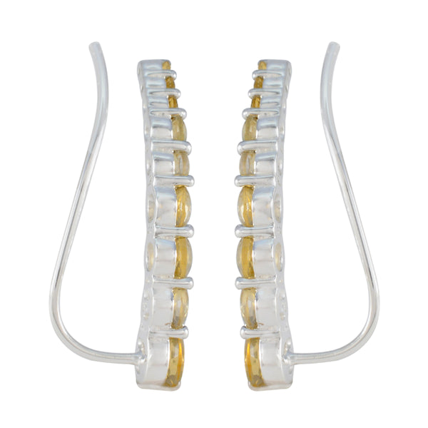 Citrine-Moroccan-Agustina-multiple-EarCuff-Yellow-925-Sterling-Silver-Earring