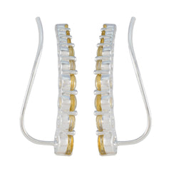 Citrine-Moroccan-Agustina-multiple-EarCuff-Yellow-925-Sterling-Silver-Earring