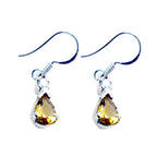 Citrine-French-Isla-multiple-Dangle-Yellow-925-Silver-Earring