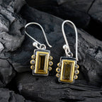 Citrine-American-María-multiple-Dangle-Yellow-Silver-Earring