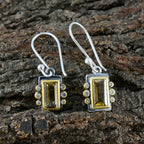 Citrine-American-María-multiple-Dangle-Yellow-Silver-Earring