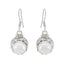 Crystal-Quartz-French-Chen-multiple-Dangle-White-Sterling-Silver-Earring