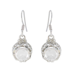 Crystal-Quartz-Korean-Hua-multiple-Dangle-White-925-Silver-Earring