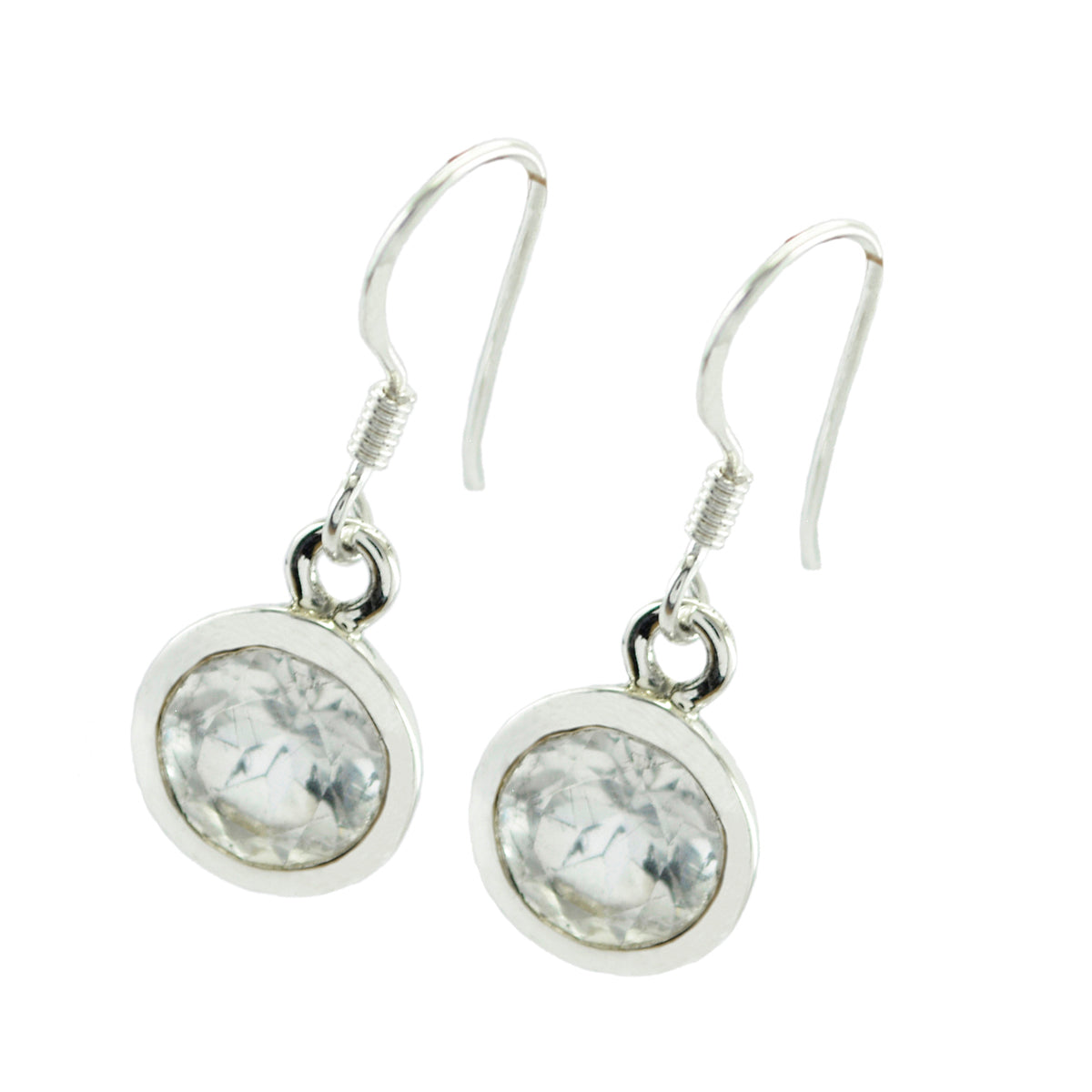Crystal-Quartz-Japanese-Hye-jin-Solitaire-Dangle-White-92.5-Silver-Earring