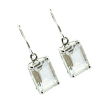 Crystal-Quartz-Turkish-Jia-Solitaire-Dangle-White-925-Silver-Earring