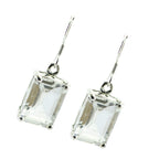 Crystal-Quartz-Turkish-Jia-Solitaire-Dangle-White-925-Silver-Earring