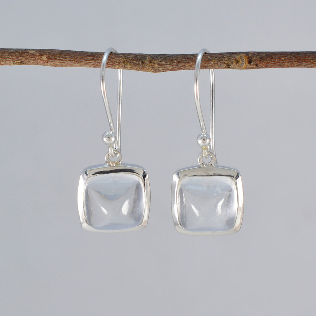 Crystal-Quartz-American-Jia-Solitaire-Dangle-White-Silver-Earring