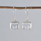 Crystal-Quartz-American-Jia-Solitaire-Dangle-White-Silver-Earring