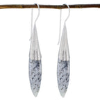 Dendrite-Opal-Spanish-Haruka-Solitaire-Dangle-White-925-Sterling-Silver-Earring