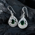 Emerald-CZ-French-Naomi-Solitaire-Dangle-Green-925-Silver-Earring