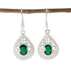 Emerald-CZ-French-Naomi-Solitaire-Dangle-Green-925-Silver-Earring