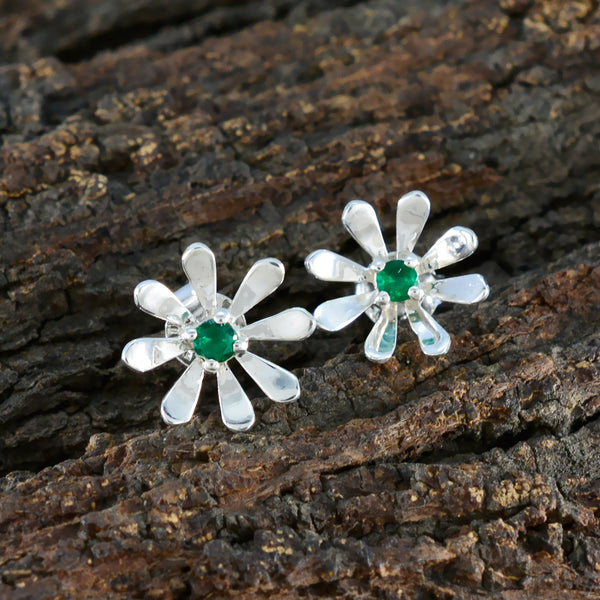 Emerald-CZ-Moroccan-Antonia-Solitaire-Stud-Green-92.5-Silver-Earring