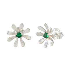 Emerald-CZ-Moroccan-Antonia-Solitaire-Stud-Green-92.5-Silver-Earring