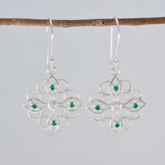 Emerald-CZ-Australian-Soo-jin-multiple-Dangle-Green-92.5-Silver-Earring