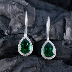Emerald-CZ-Indian-Ayeesha-multiple-Dangle-Green-92.5-Silver-Earring
