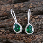 Emerald-CZ-Indian-Ayeesha-multiple-Dangle-Green-92.5-Silver-Earring