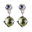 Green-Amethyst-African-Rina-multiple-Stud-Green-925-Sterling-Silver-Earring