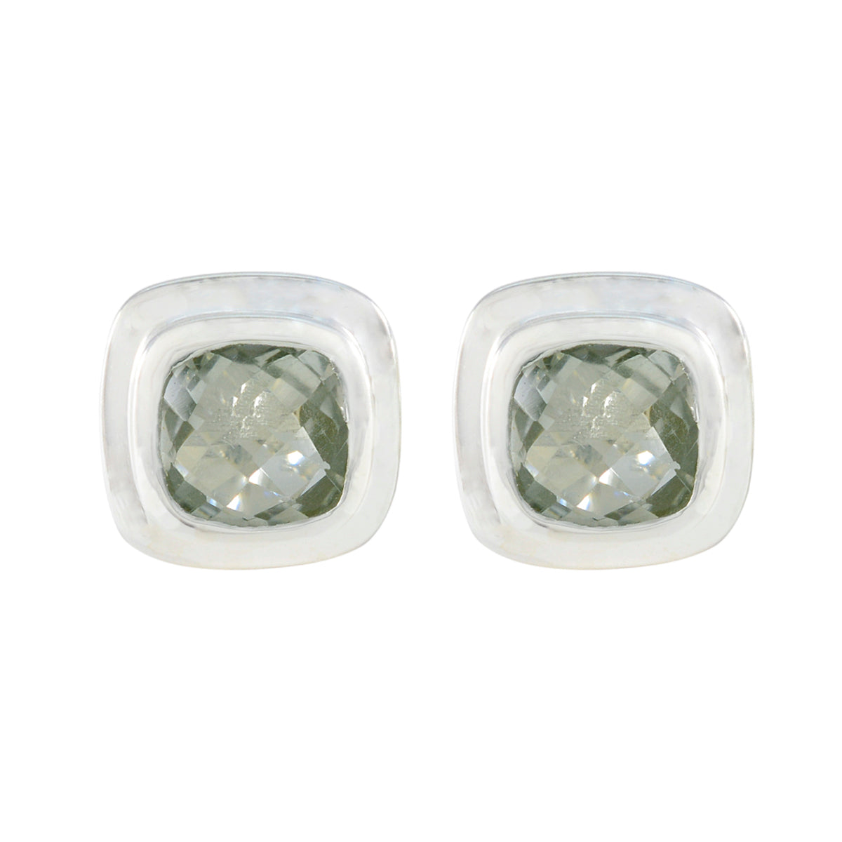 Green-Amethyst-Moroccan-Victoria-Solitaire-Stud-Green-925-Silver-Earring Hoofdafbeelding