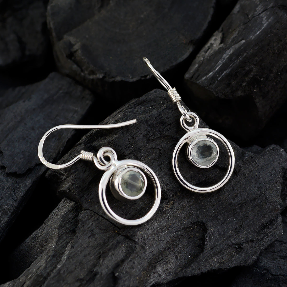 Green-Amethyst-Mexican-Agustina-multiple-Dangle-Green-Silver-Earring