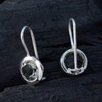 Green-Amethyst-French-Andrea-Solitaire-Dangle-Green-925-Sterling-Silver-Earring