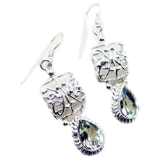 Amethyst-Middle-Eastern-Victoria-Solitaire-Dangle-Purple-925-Silver-Earring